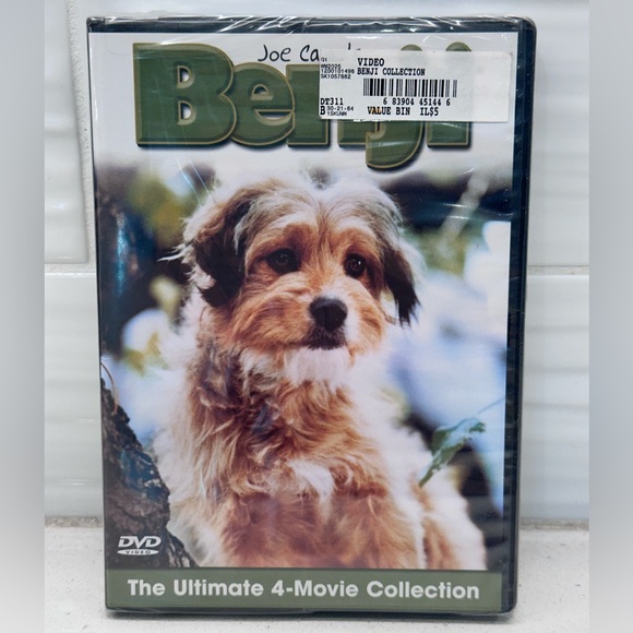 Benji DVDS Other - Benji: The Ultimate 4-Movie Collection (DVD, 2008) - Brand New Sealed